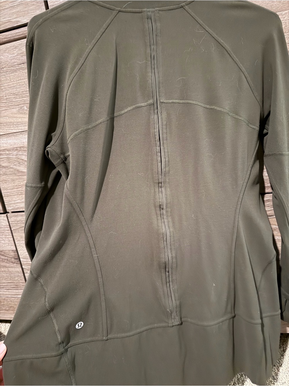 lululemon athletica Olive Utility Athletic Jacket